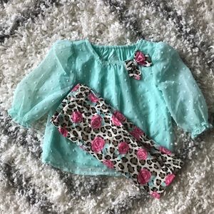 Healthtex Matching Top & Pants Set